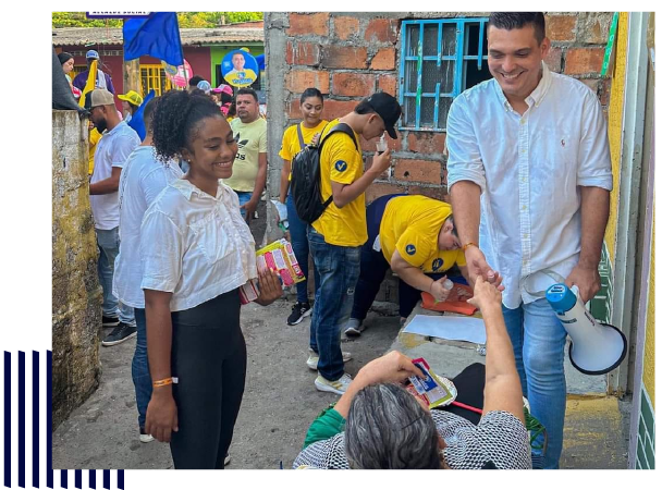 Lider politico de Puerto Boyacá juan camilo villanueva