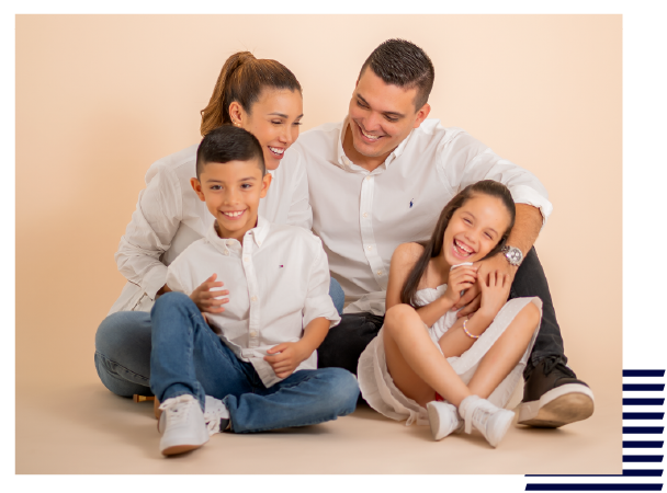 lider social juan camilo villanueva y su familia